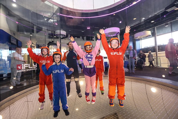 Manchester iFLY Indoor Skydiving Experience - 2 Flights & Certificate