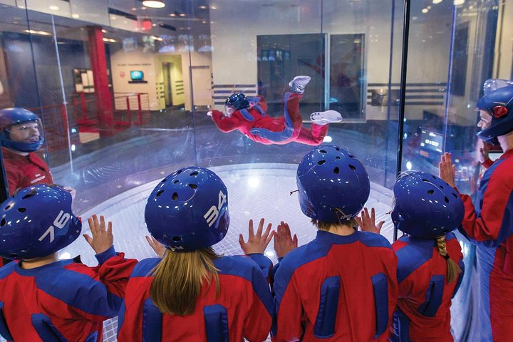 Milton Keynes iFLY Indoor Skydiving Experience - 2 Flights & Certificate