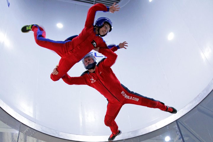Basingstoke iFLY Indoor Skydiving Experience - 2 Flights & Certificate