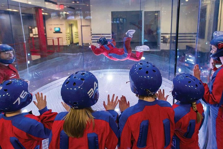 Basingstoke iFLY Indoor Skydiving Experience - 2 Flights & Certificate
