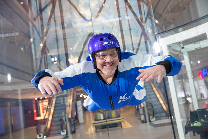Milton Keynes iFLY Indoor Skydiving Experience - 2 Flights & Certificate