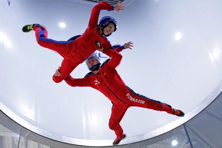 Milton Keynes iFLY Indoor Skydiving Experience - 2 Flights & Certificate