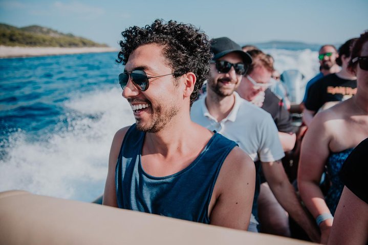 Blue Cave, Mamma Mia and Hvar, 5 Islands Speed boat Small group