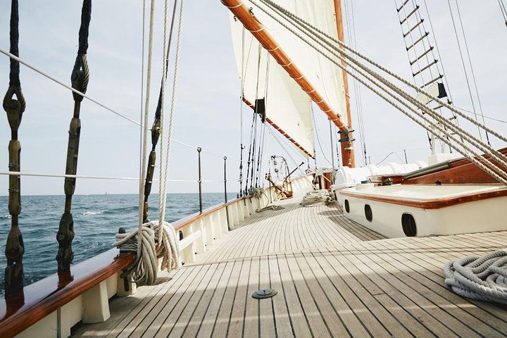 Sailing on Historic Schooner Yacht in Salem, MA