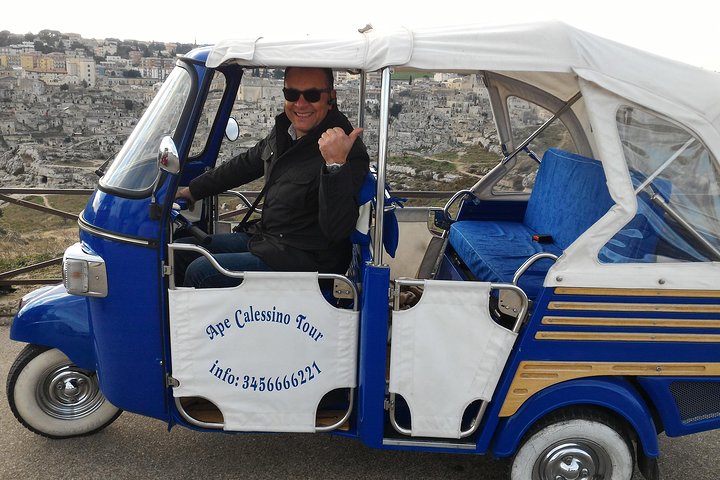 Ape Calessino Tour Sassi of Matera "Standard"