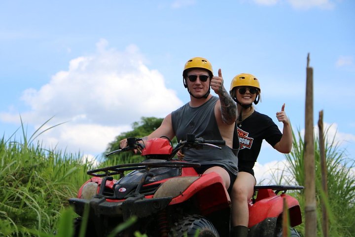 Ubud ATV Ride Through Elephant Cave, Monkey Forest, Waterfall