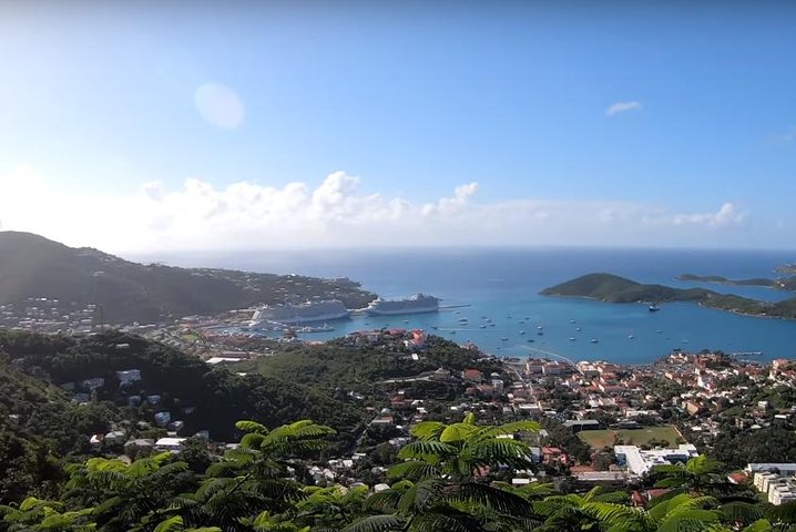 St. Thomas Island Tour with Mountain Top and Magens Bay Beach