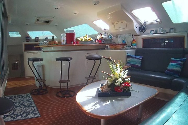 50' Luxury Yacht. Private Full or Half Day Catamaran Snorkel, & Beach Experience