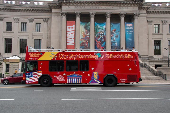 Double Decker Hop-On Hop-Off City Sightseeing Philadelphia (1, 2, or 3-Day)