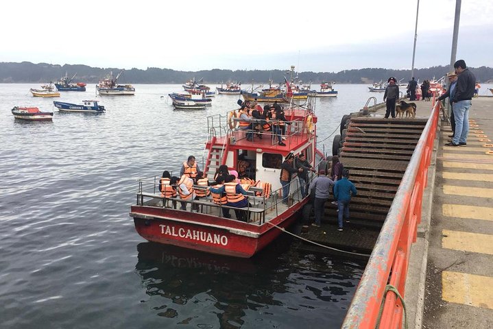 Tour around the Port of Talcahuano