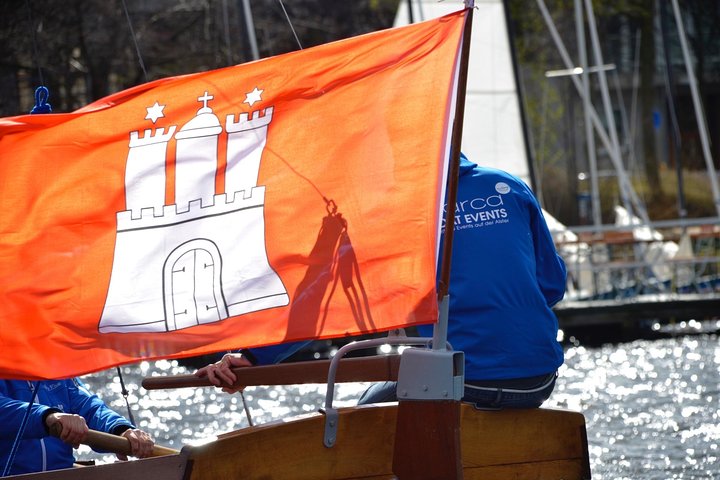 Sailing trip on the Hamburg Outer Alster
