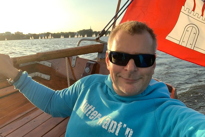 Sailing trip on the Hamburg Outer Alster