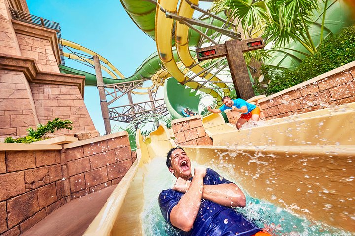 Aquaventure World: Waterpark Day Pass (with options for Aquarium)