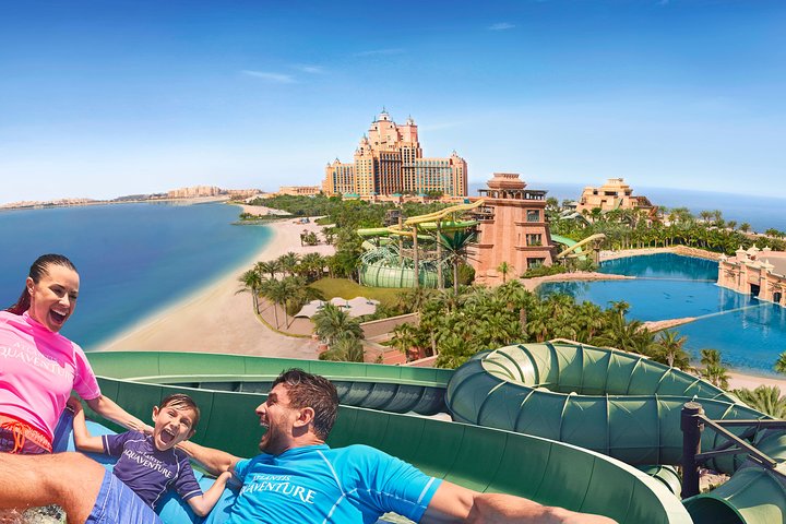 Aquaventure World: Waterpark Day Pass (with options for Aquarium)