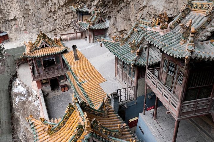 1 Day Datong Yungang Grottoes & Hanging Temple Tour/from Beijing