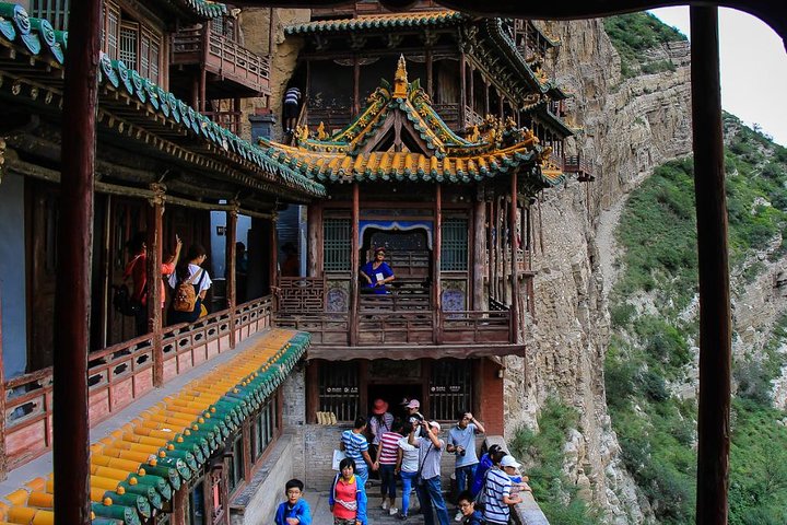 1 Day Datong Yungang Grottoes & Hanging Temple Tour/from Beijing