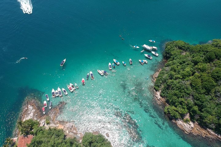 Shared Speedboat Ride - Itinerary Super Lagoa Azul