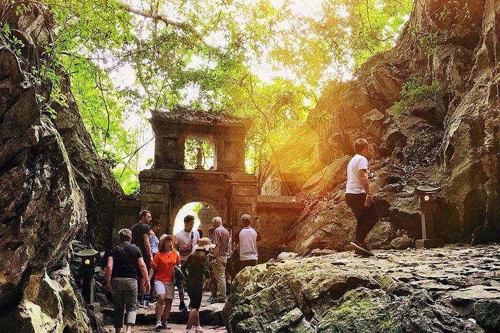 Morning Small group to Marble Mountains - Am Phu Cave - Monkey Mountain