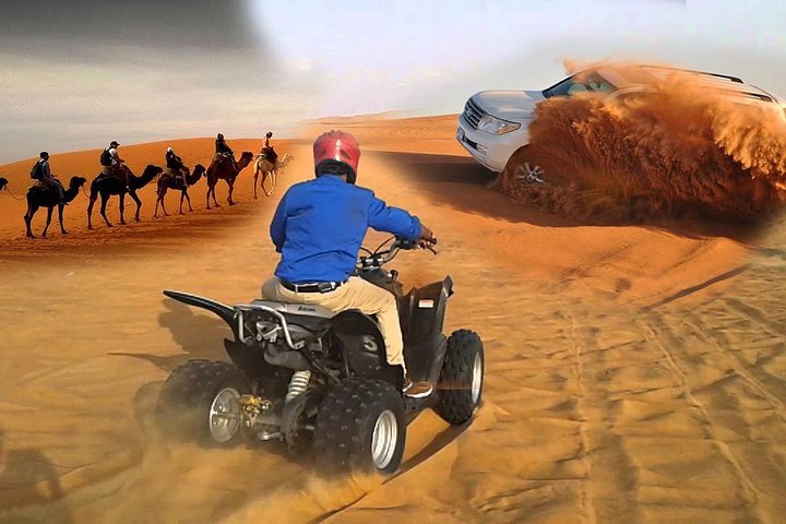 Morning Desert Safari with Quad Bike 30minutes