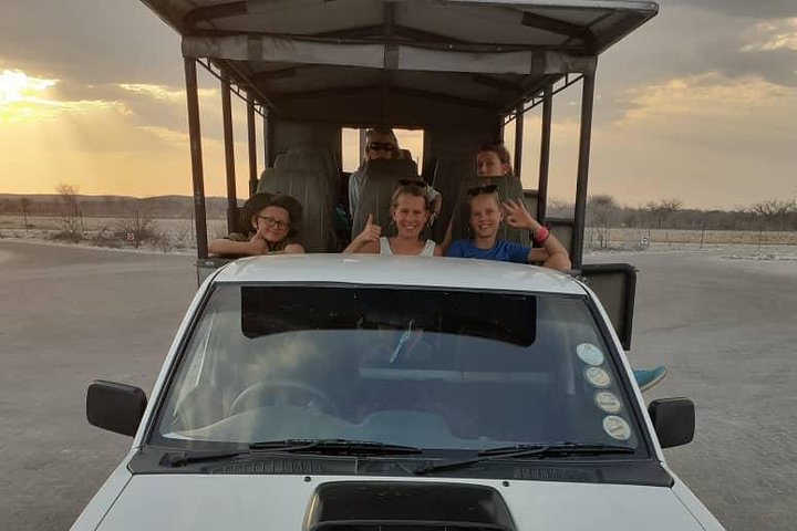 ETOSHA PARK SAFARI with local guides in 9-seater 4x4s