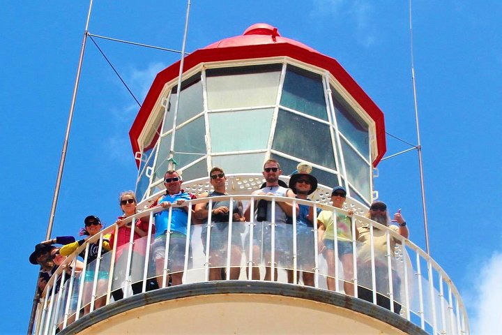 Full-Day 1770 Tour by LARC Amphibious Vehicle Including Sandboarding and Bustard Head Lightstation
