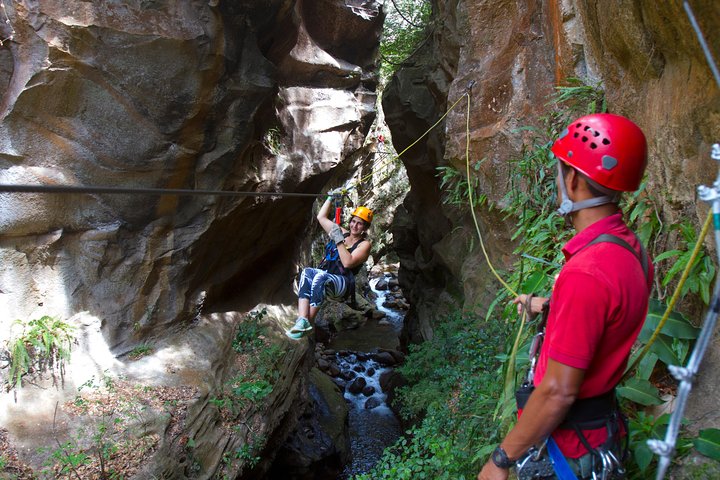 Guachipelin Adventure Volcano Zipline Horseback River Tubing Combo