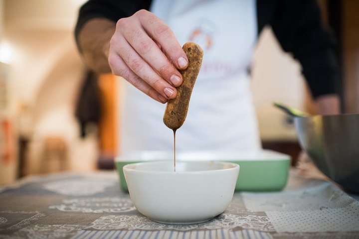 Small group Pasta and Tiramisu class in Aosta by Cesarine