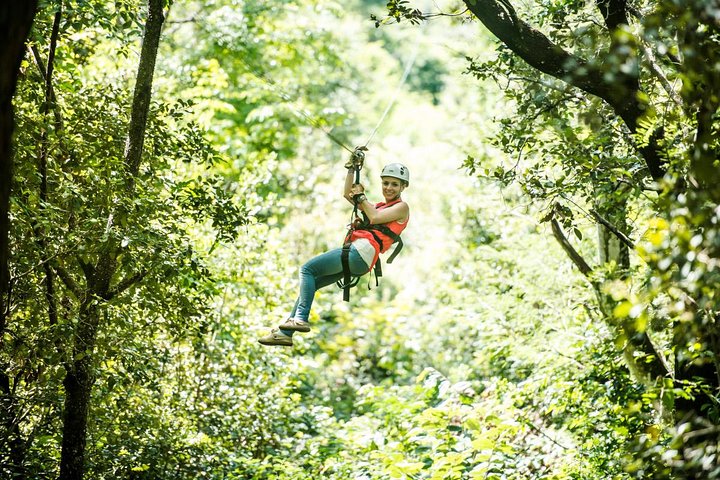 Guachipelin Adventure Volcano Zipline Horseback River Tubing Combo