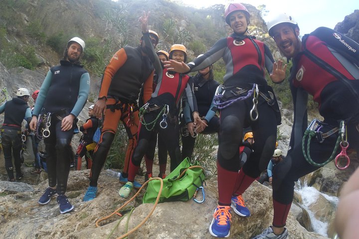 Canyoning at Guadalmina near Marbella