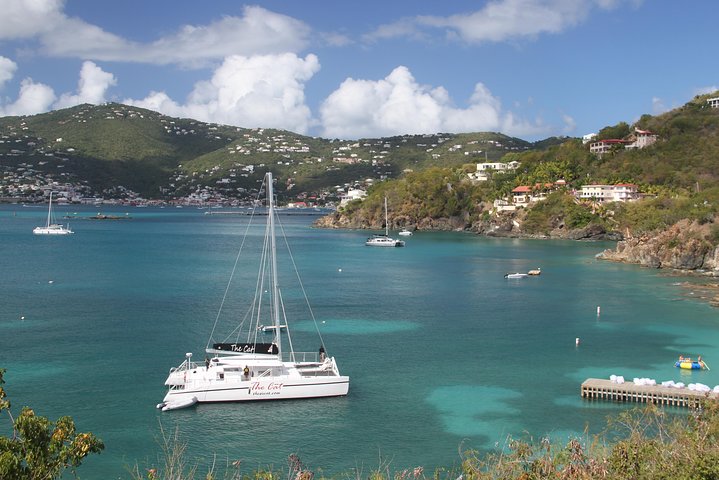 Turtle Cove Catamaran Snorkel and Sail at Little Buck Island STT