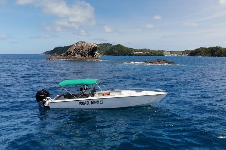 Private Full Day Charter: St Lucia Boat Tour to Soufriere