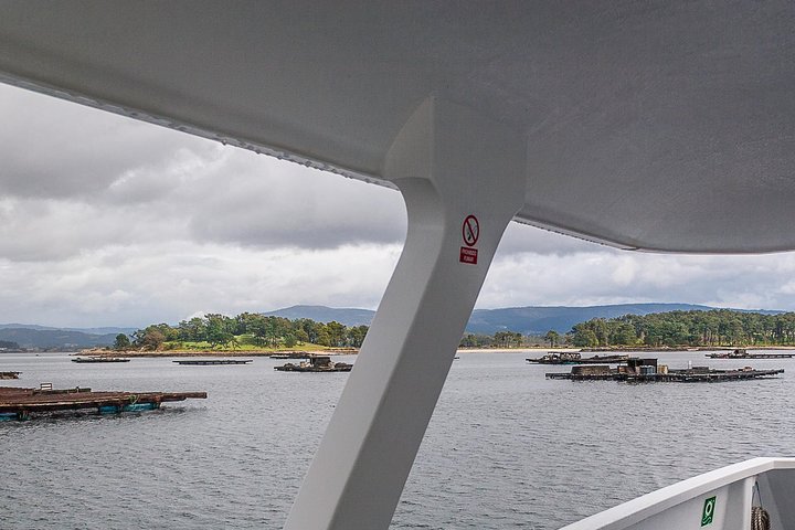 Rías Baixas Private Tour with Wine Tasing, Food, Mussels Boat and Pickup