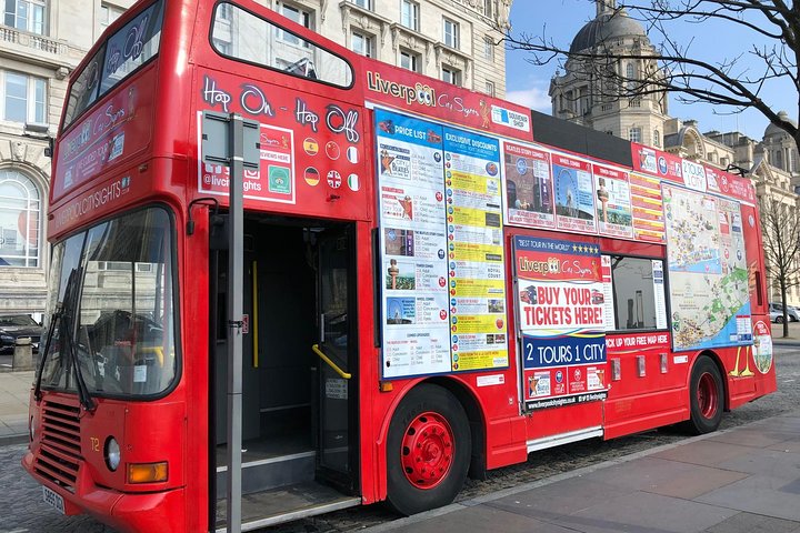 Liverpool City Sights Hop On Hop Off City Tour - 24hr Ticket