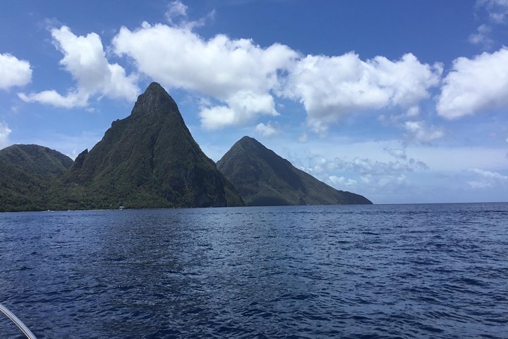 Private All Inclusive Speedboat to Soufriere with Lunch, Mud Bath & Waterfall