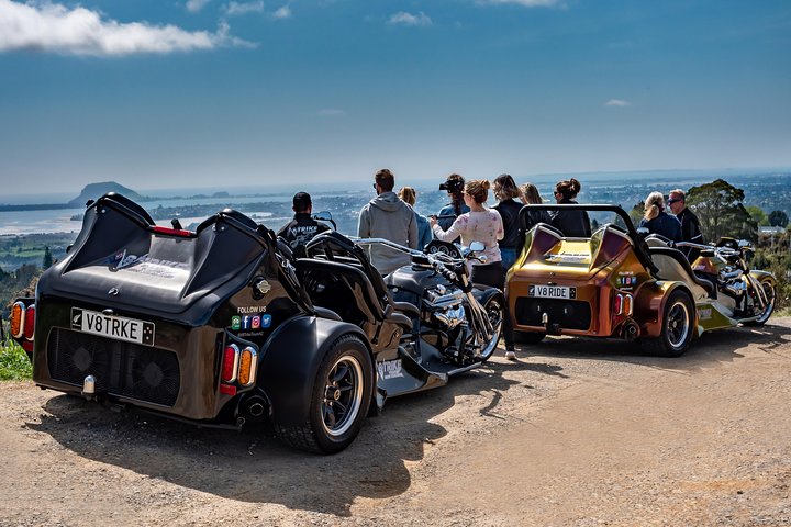 TAURANGA SHORE EXCURSION: Epic 25 min V8 Trike Tour (Tauranga)