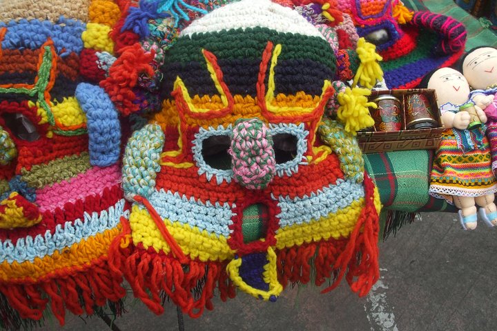 Otavalo Market, Art and Music with Middle of the World (Sundial)