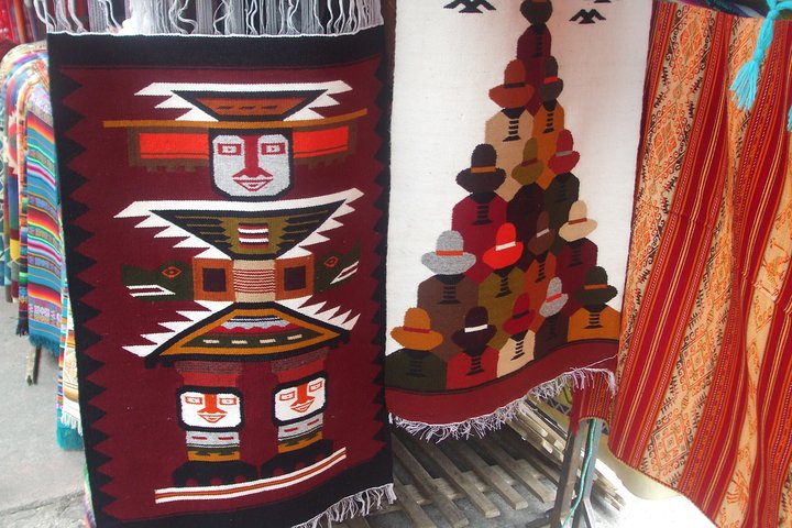 Otavalo Market, Art and Music with Middle of the World (Sundial)