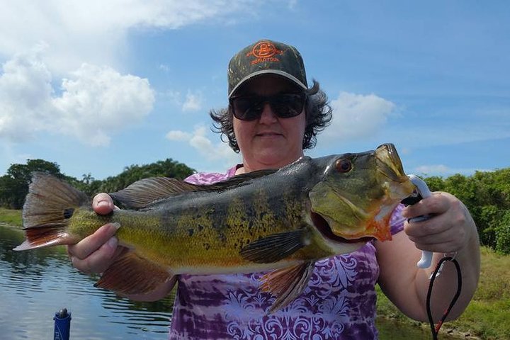 Private Exotic Freshwater Fishing Charter in South Florida