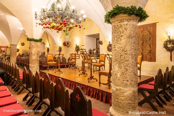 Best of Mozart Concert and Dinner or VIP Dinner at Fortress Hohensalzburg