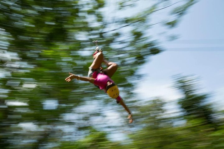 Full Day Pass Jaco Jungle Adventure Five in One with Lunch