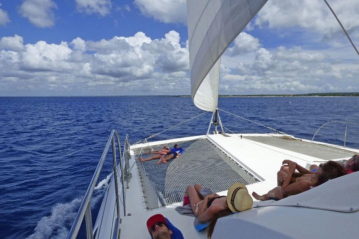 Saona Island small group and relax - luxury catamaran