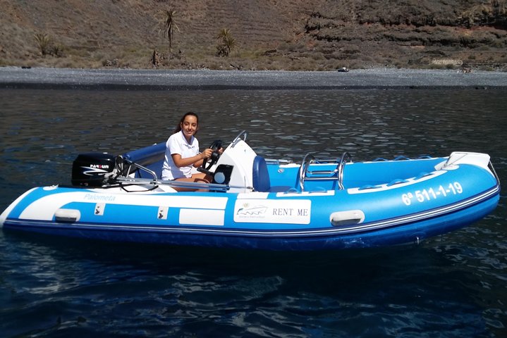 Inflatable boat without a license