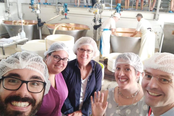 Tour Parmigiano Reggiano dairy and Parma ham