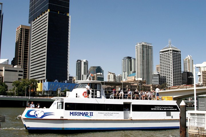 Brisbane River Cruise with entry to Lone Pine Koala Sanctuary