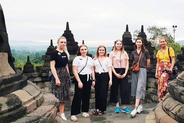 Borobudur Sunrise from setumbu Hill , Merapi Volcano & Prambanan Full Day Tour
