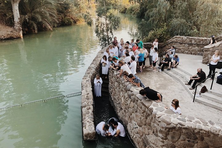 From Tel Aviv/Jerusalem: Galilee, Nazareth, Jordan River Tour