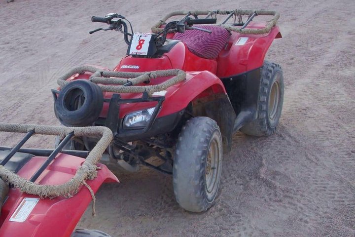 Sightseeing Private Tour to Giza Pyramids Sphinx & 1 Hour ATV Quad Bike Ride