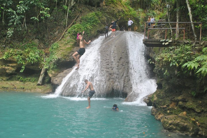 Blue Hole, Secret Falls, and Dunn's River Falls Combo Day-Trip