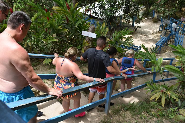 Blue Hole, Secret Falls, and Dunn's River Falls Combo Day-Trip
