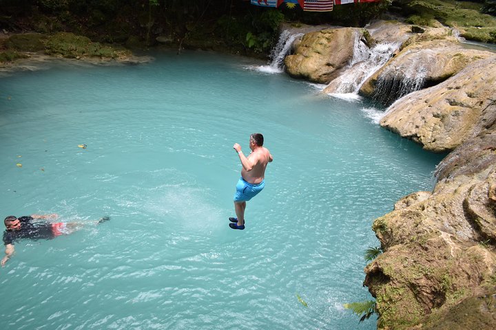 Blue Hole, Secret Falls, and Dunn's River Falls Combo Day-Trip
